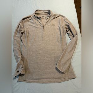 The north face 1/4 zip large women’s